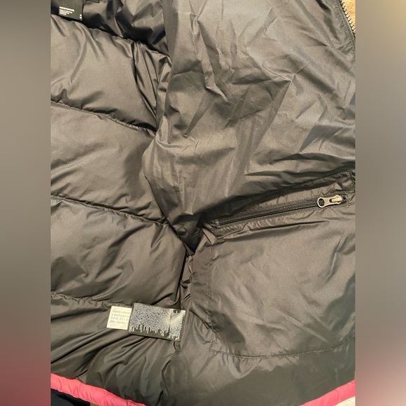 Mens THE NORTH FACE HMLYN Down Parka Jacket Red Violet - Picture 13 of 15